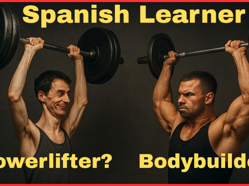 Hey Spanish Learner... Are you a Powerlifter or a Bodybuilder?